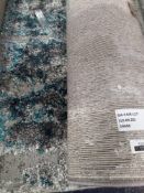 Rrp £75 Juwel 80X150Cm Petrol Rug