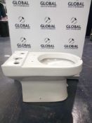 Rrp £80 Boxed Ceramic Montego D Shaped Toilet