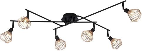 Combined Rrp £160 Lot To Contain Sorted Lighting Items To Include Dalma 6 Light Ceiling Bar, Lima Ch