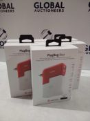 Combined Rrp £200 Lot To Contain 5 Plugbug Duo For Iphone/Ipad And Also Includes Macbook Travel Adap