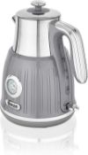 Rrp £50 Boxed Swan Retro Temperature Dial Kettle