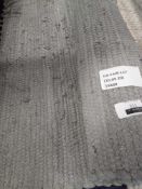 Rrp £50 70X140Cm Grey Happy Cotton Rug