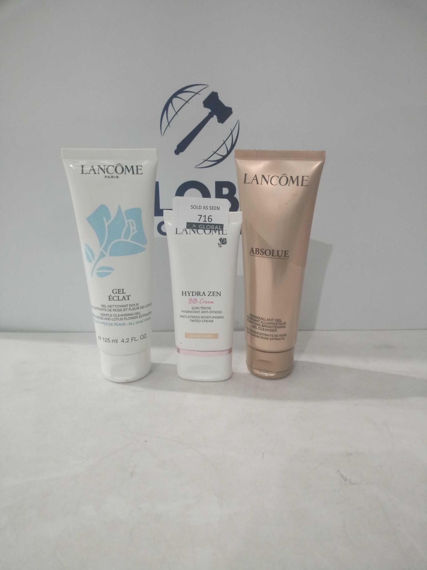 Combined Rrp £120. Lot To Contain 3 Luxury Lancome Cream/ Beauty Products