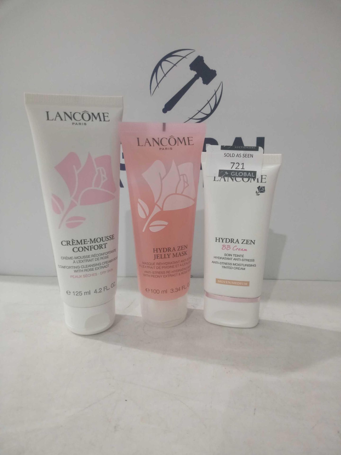 Combined Rrp £90. Lot To Contain 3 Assorted Lancome Beauty Products.