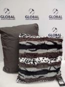 Rrp £100 Lot To Contain 4 Brand New Artistic Fashion Cushions