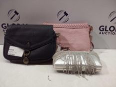 Combined Rrp £60 Lot To Contain 3 Assorted Purses And Shoulder Bags