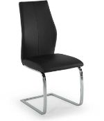 Rrp £100 Boxed Paris Black Dining Chair