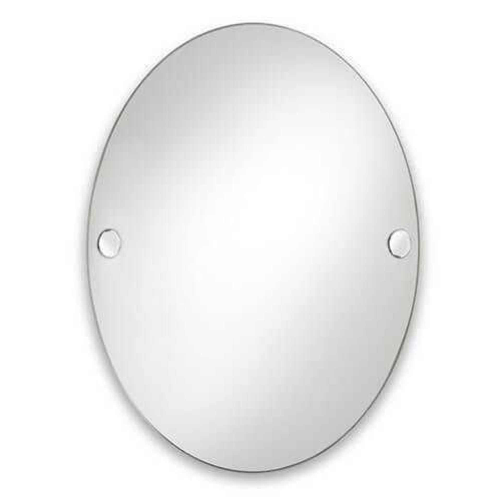 Rrp £145 Boxed Robert Welch Oblique 68X50Cm Wall Mirror