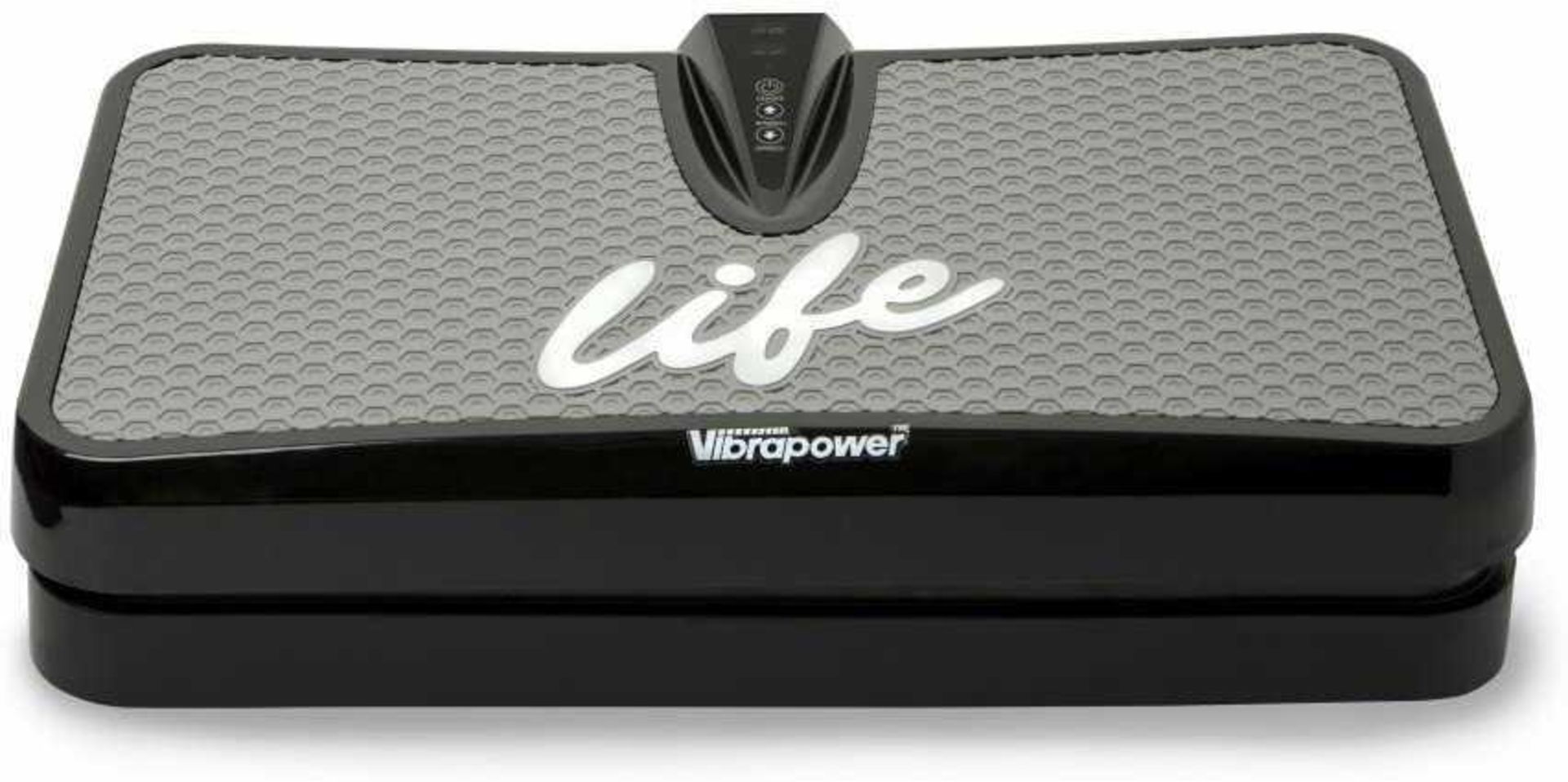 Rrp £150 Boxed Vibrapower Life Black Vibration Plate