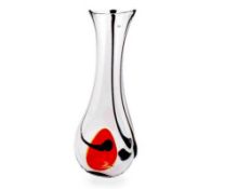 Rrp £200 Boxed Svaja Scarlett Orchid Tall Vase