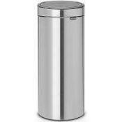 Rrp £85 Boxed Brabantia 30L Touch Bin In Metallic Mint