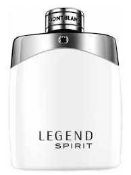 Rrp £60 Unbox Bottle Of Men'S Mont Blanc Legend Spirit Edt Spray 100Ml X Display