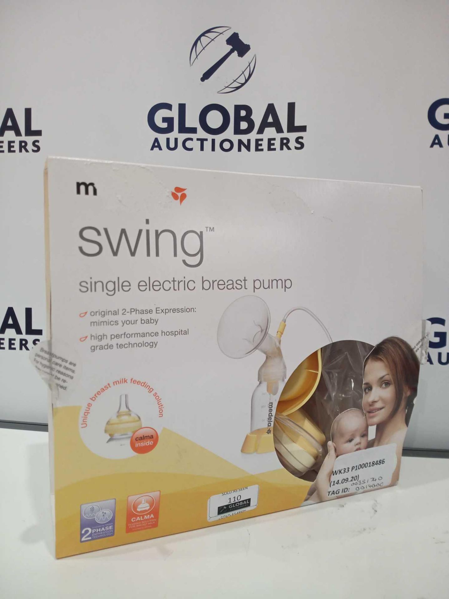 Rrp £140 Boxed Medela Swing Single Electric Breast Pump