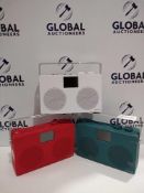 Rrp £70 Each Unboxed John Lewis And Partners Spectrum Duo Dab Fm Digital Radios Assorted Colours