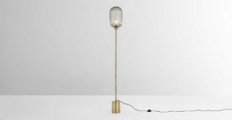 RRP £119 Briz Glass Floor Lamp