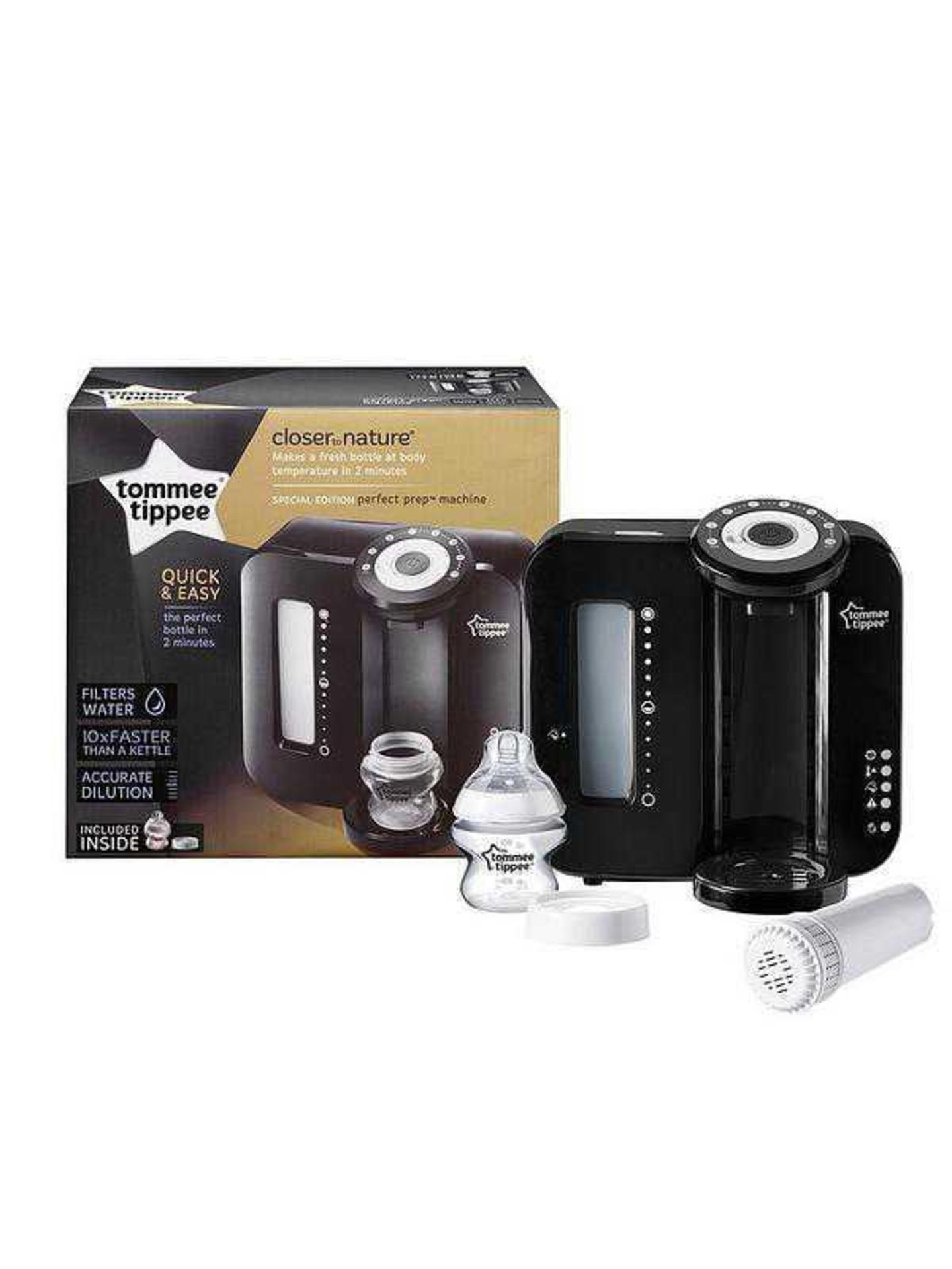 Rrp £80 Boxed Tommee Tippee Closer To Nature Perfect Prep Machine