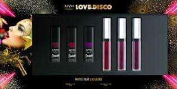 Rrp £30 Boxed Nyx Love Lust Disco Boogie Makeup Gift Set