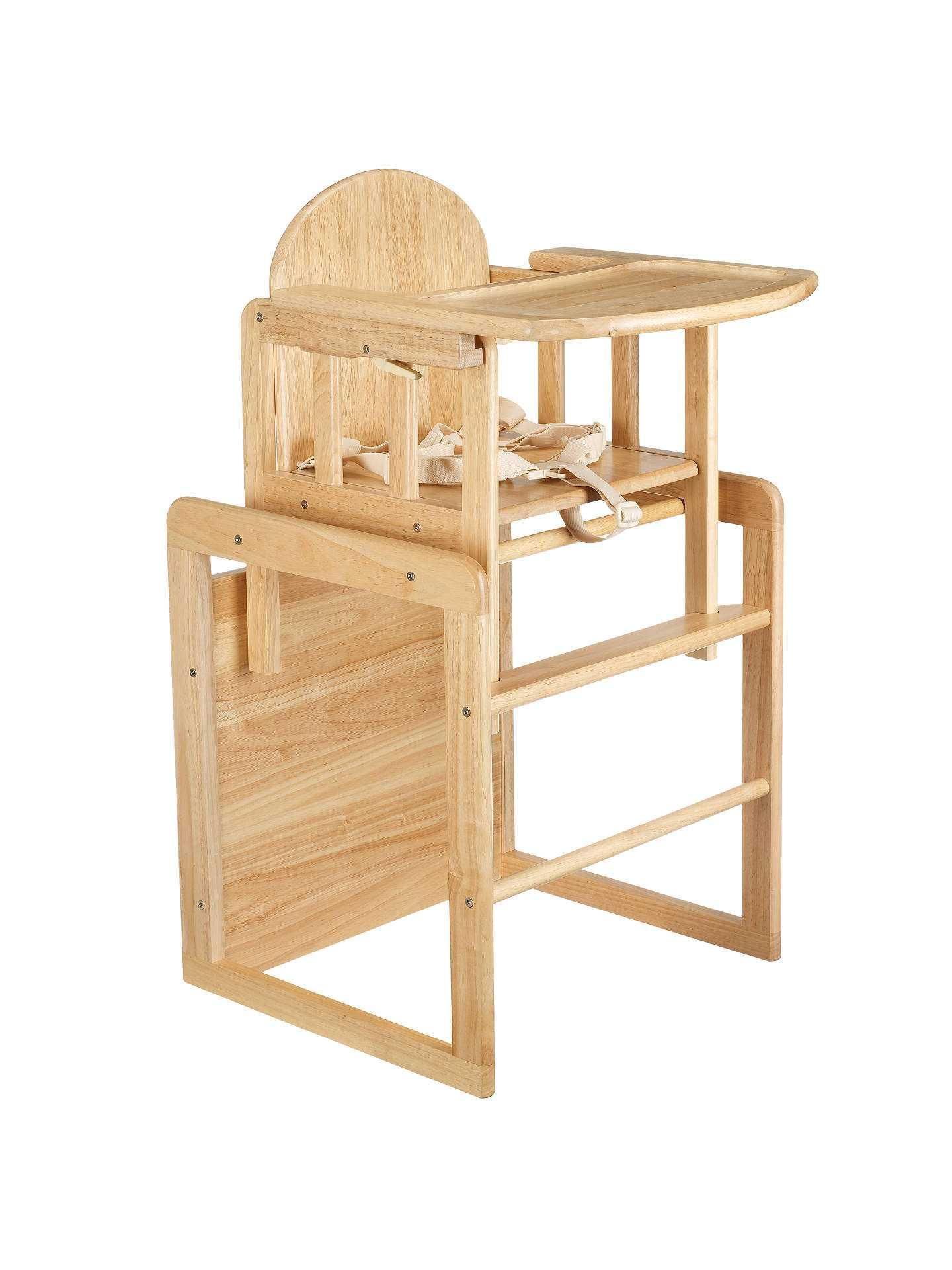 Rrp £75 Boxed East Coast Wooden Combination Highchair