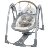 Rrp £80 Boxed Ingenuity Boutique Collection Swing And Go Portable Swing