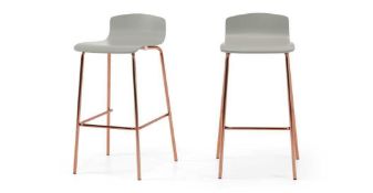 RRP £129, 2 Syrus Barstools