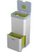 Rrp £180 Unboxed Joseph Joseph Intelligent Waste Totem Recycling Bin With 36 L Large Storage Capacit