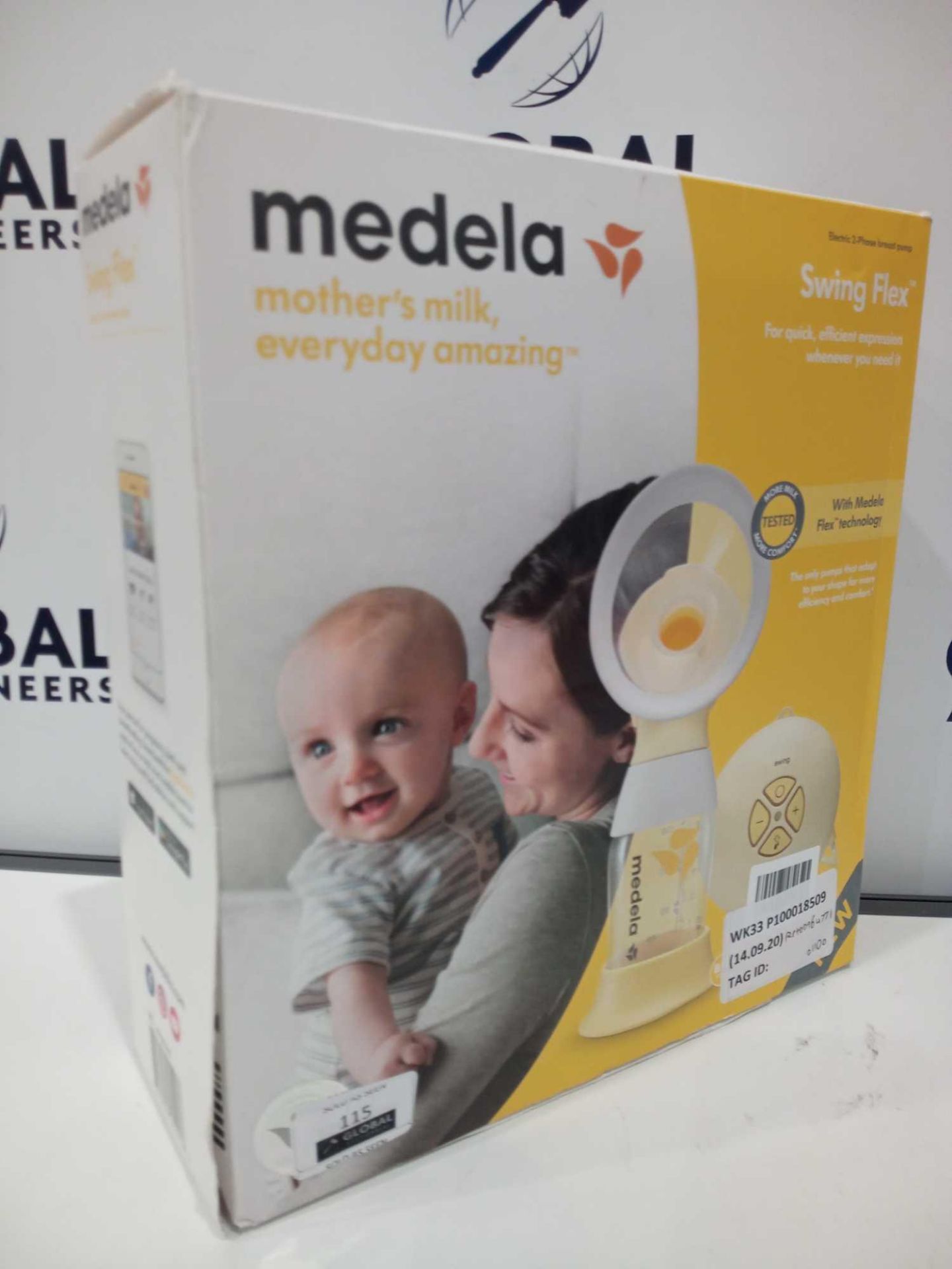 Rrp £110 Boxed Medela Swing Flex Electric 2-Phase Breast Pump