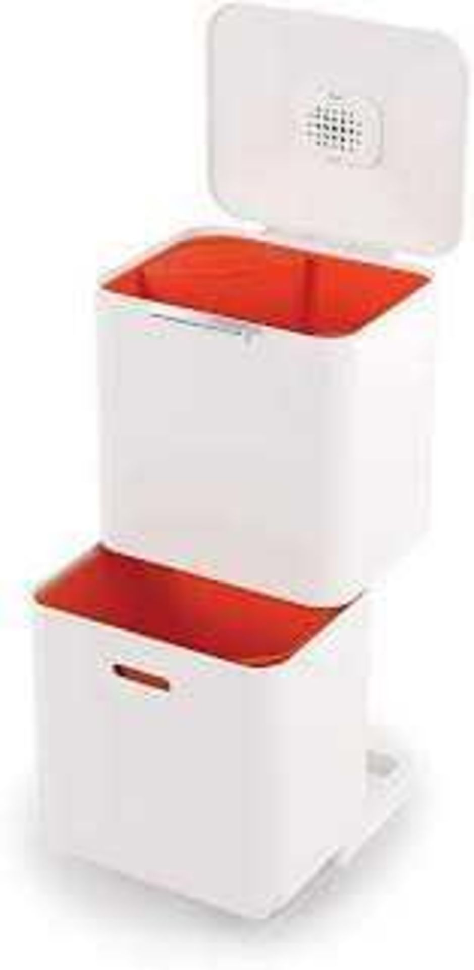 Rrp £180 Boxed Joseph Joseph Totem Max Waste Separation And Recycling Unit In Stone