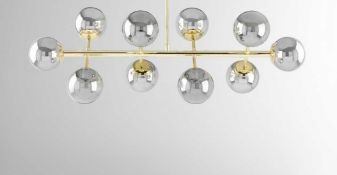 RRP £179 Globe Pendant Chandelier