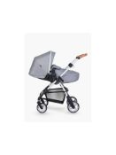 Rrp £495 Boxed Silver Cross Pursuit Stone Grey Stroller