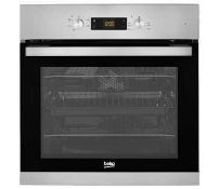 Rrp £230 Beko Baif22300X Aero Perfect Built In Single Electric Oven