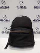 Rrp £140 Jem And Bea Black Python Nylon Baby Changing Backpack