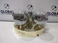 RRP £79 Globe Flush Pendant