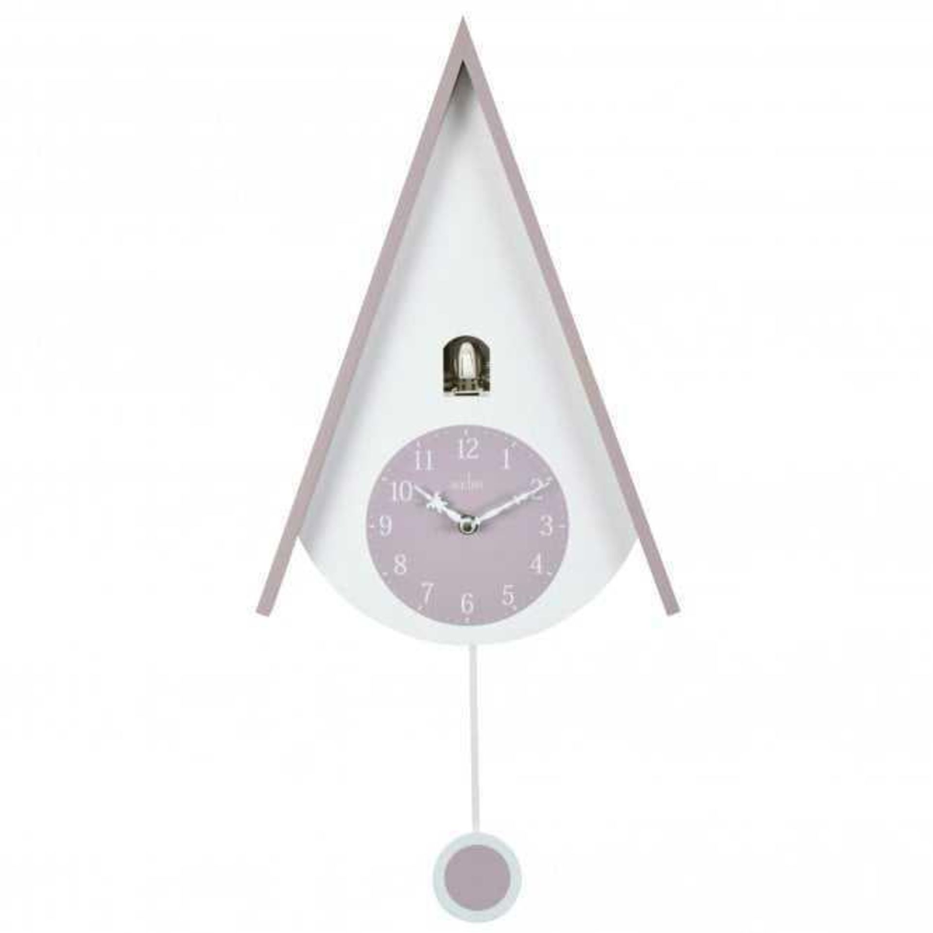 Rrp £125 Boxed Acctim Isky Cuckoo Pendulum Wall Clock