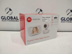 Rrp £150 Boxed Motorola Mbp50 Digital Video Baby Monitor