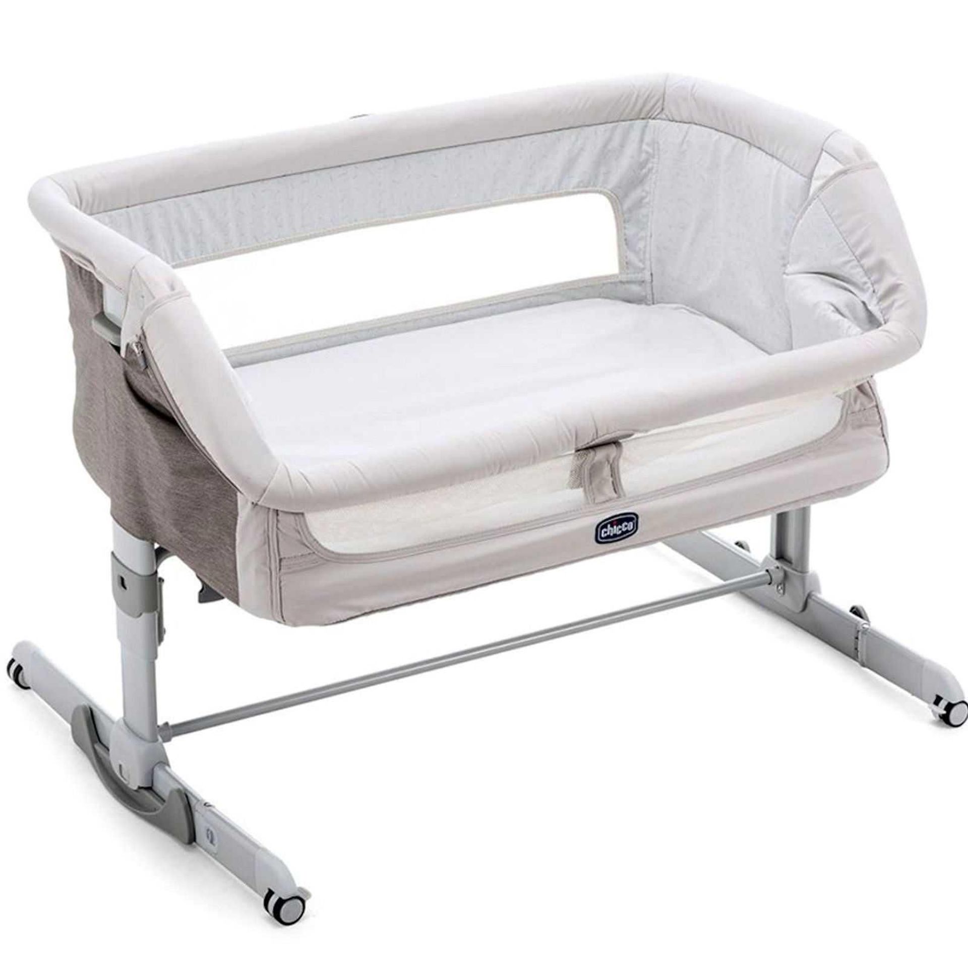 Rrp £170 Chicco Next To Me Crib With Bag