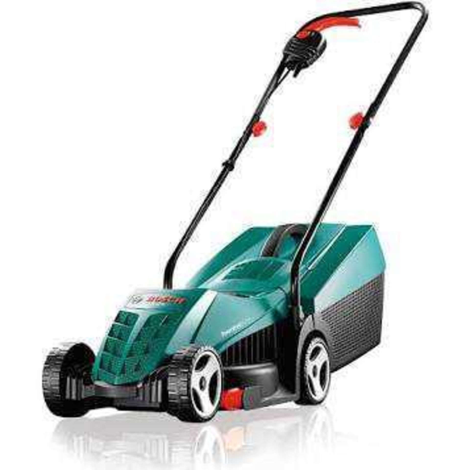 Rrp £90 Boxed Bosch Rotak Corded Lawn Mower