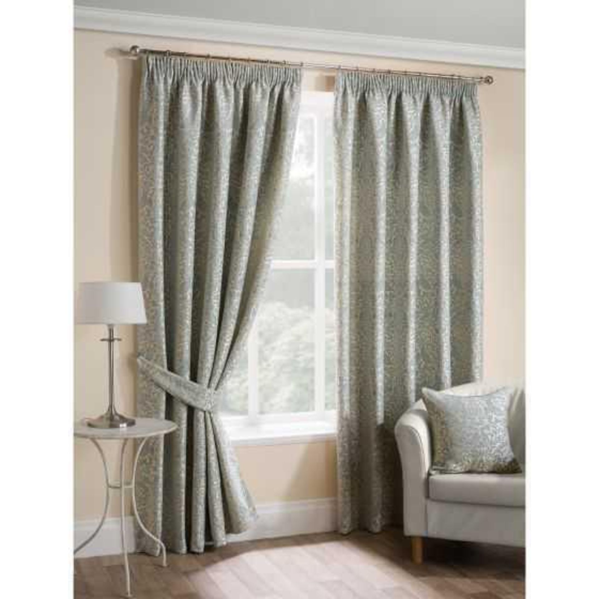 Rrp £75 Bagged Pair Of 229X229Cm Design Studio Fully Lined Curtains