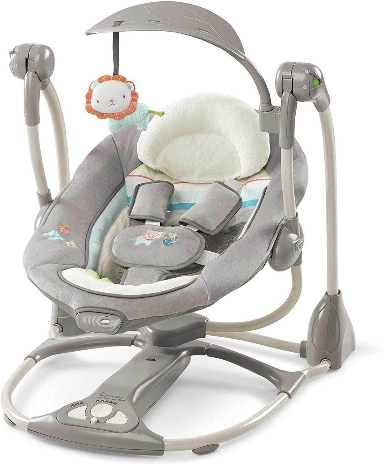 Rrp £100 Boxed Ingenuity Convert Me Swing To Seat Baby Bouncer