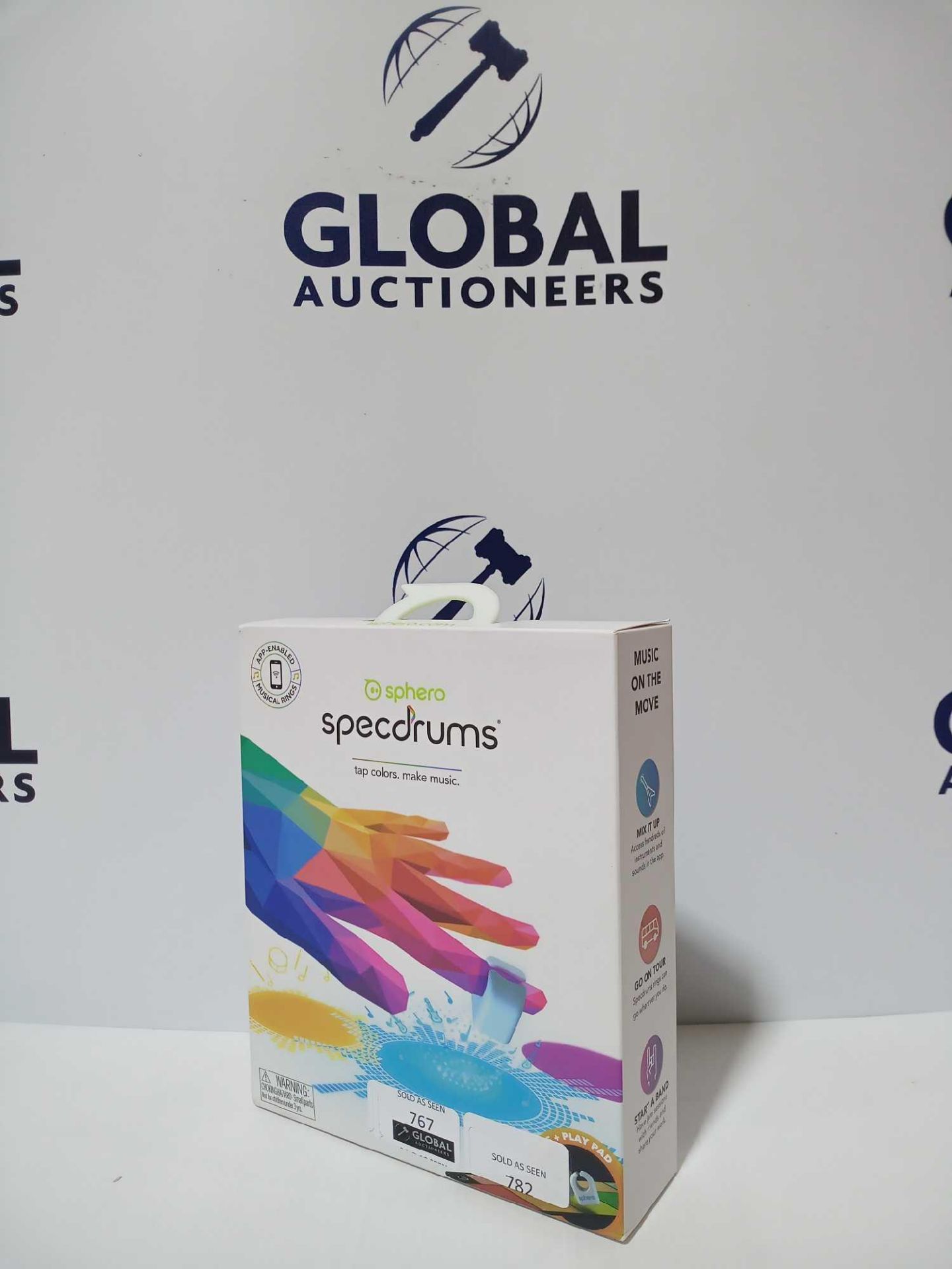 Rrp £100 Boxed Sphero Specdrums App Enabled Musical Rings