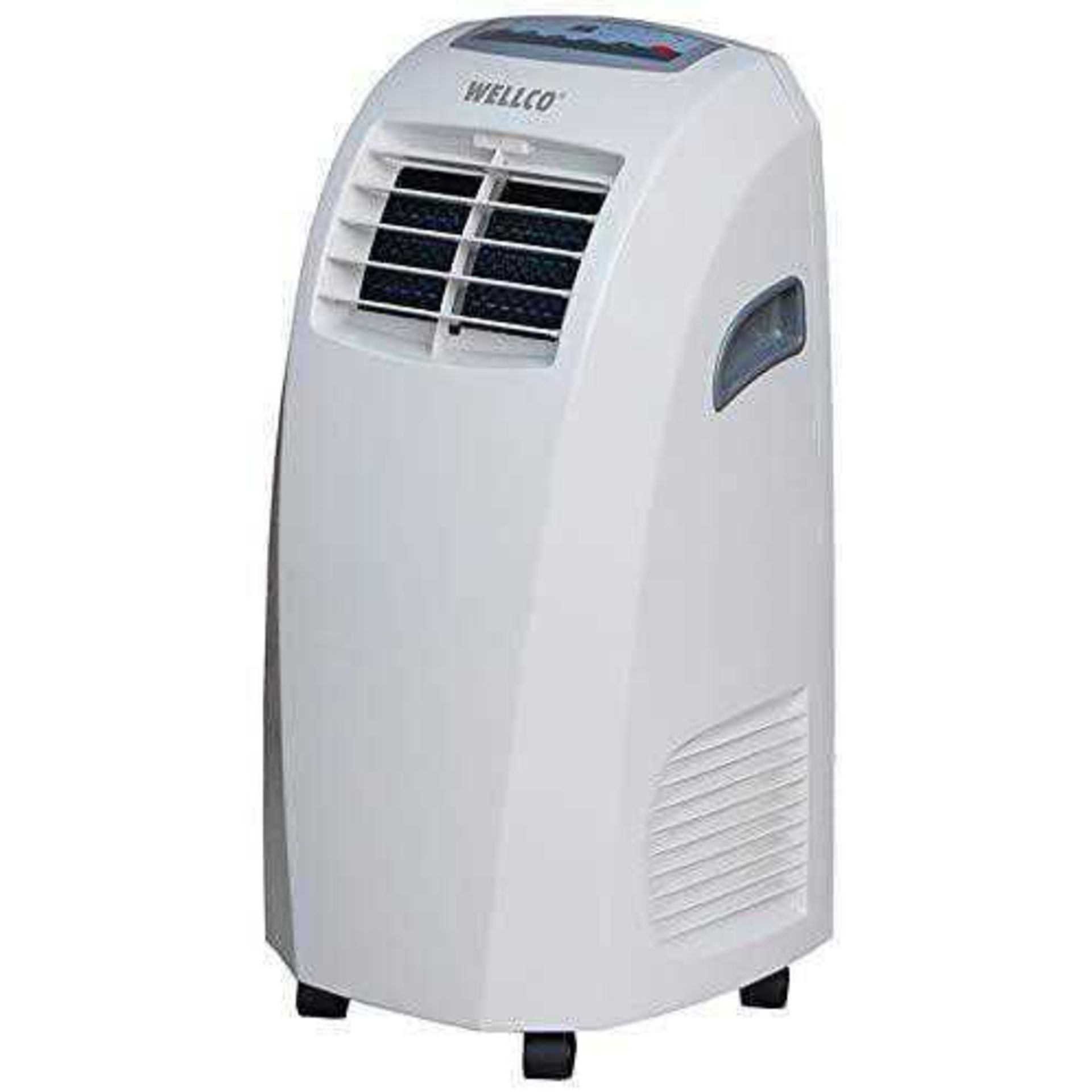 Rrp £500 Boxed Wellco White Portable Air Conditioner