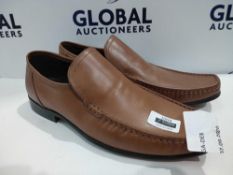 Rrp £55 Each Assorted Men'S Genuine Brown Leather Shoes To Include Brands Such As Red Herring And Th