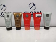 Rrp £25 Each Assorted Creams To Include 70Ml Happy Buddha Belly Body Creams, 70Ml Ice Shower Gels An