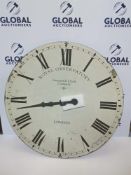 Rrp £90 Boxed Royal Observatory Greenwich Clock Company Large Display Roman Numeral Clock