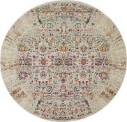 Rrp £50 Round Paco Home Vintage Design Textile Rug