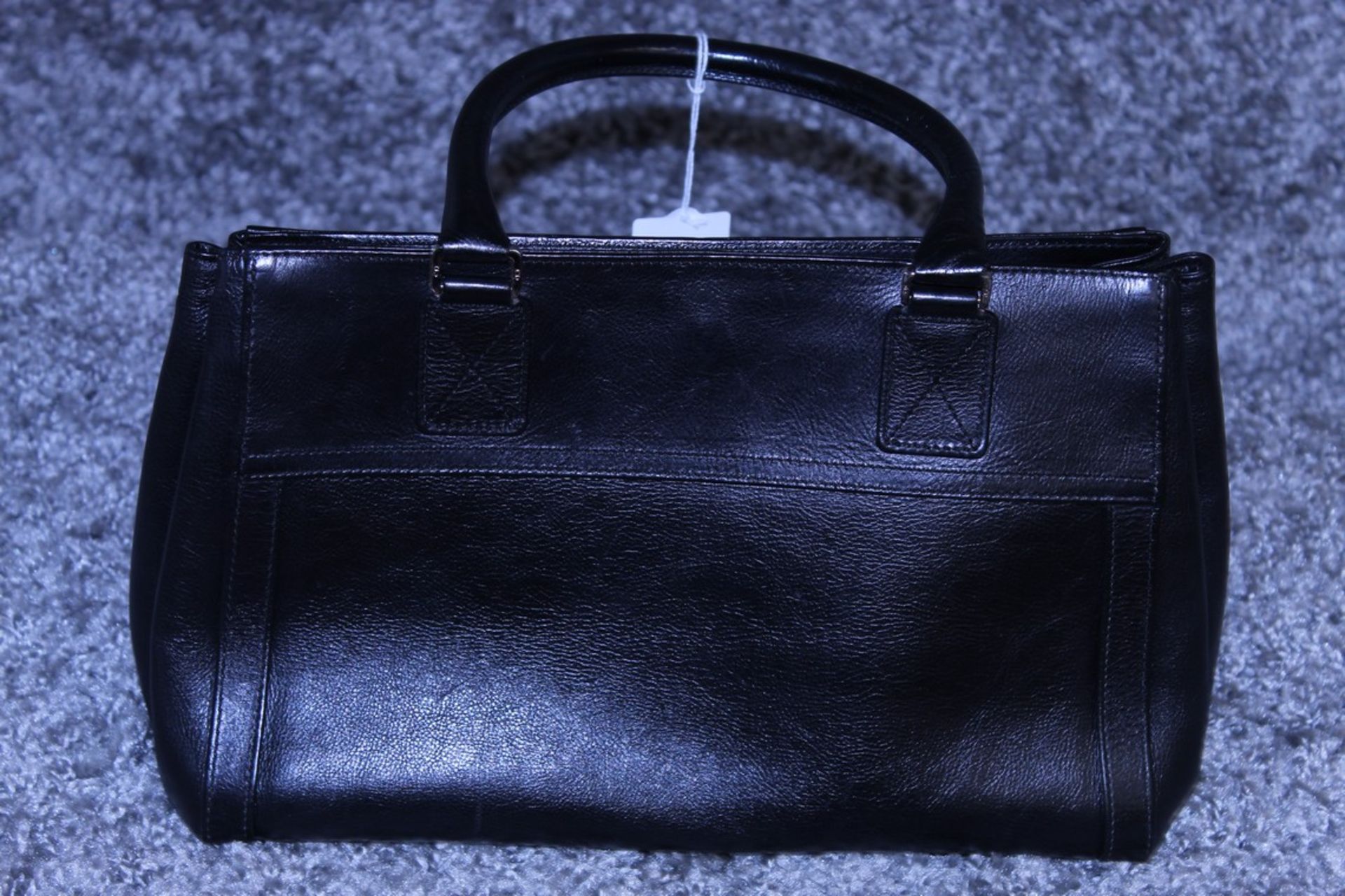 RRP £1300 Dior Interlocking D Belt Handbag In Black Calf Leather With Black Leather Handles. ( - Image 2 of 6