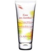 RRP £30 Clarins Eau Des Jardins Smoothing Body Cream 200ml