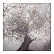 Rrp £100 Wishing Tree By Adeline Fletcher Framed Canvas