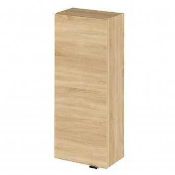 Rrp £85 Boxed Solid Wooden 30 X 71.3 Cm Wall Mounted Cabinet