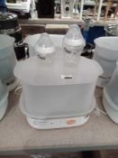 Rrp £150 Lot To Contain 2 Unboxed Tommee Tippee Steam Steriliser Sets