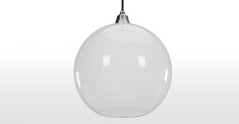 RRP £93 Lot To Contain Pendant & Table Lamp